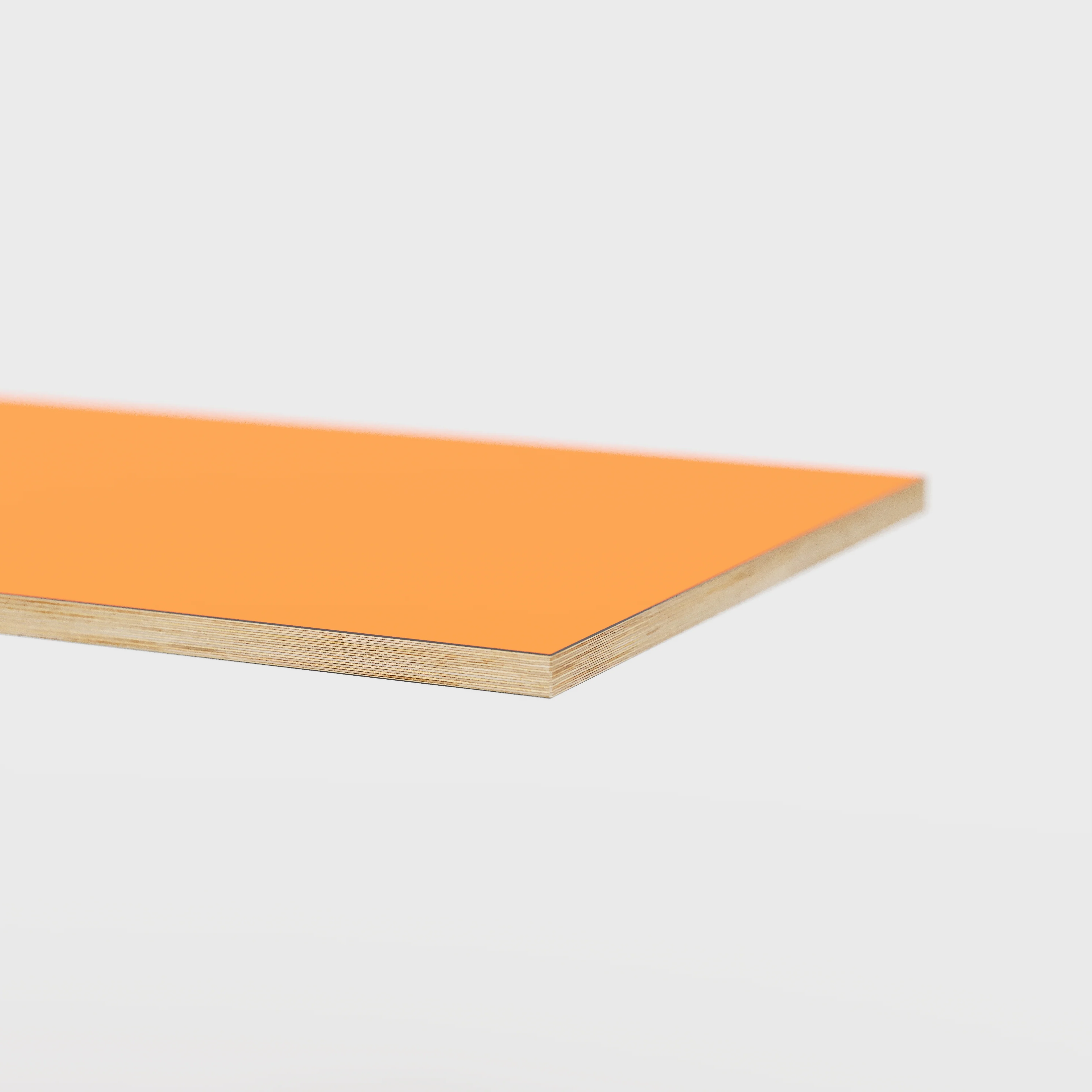 Plywood Desktop - Formica Levante Orange- 1200(w) x 600(d) - Image 3