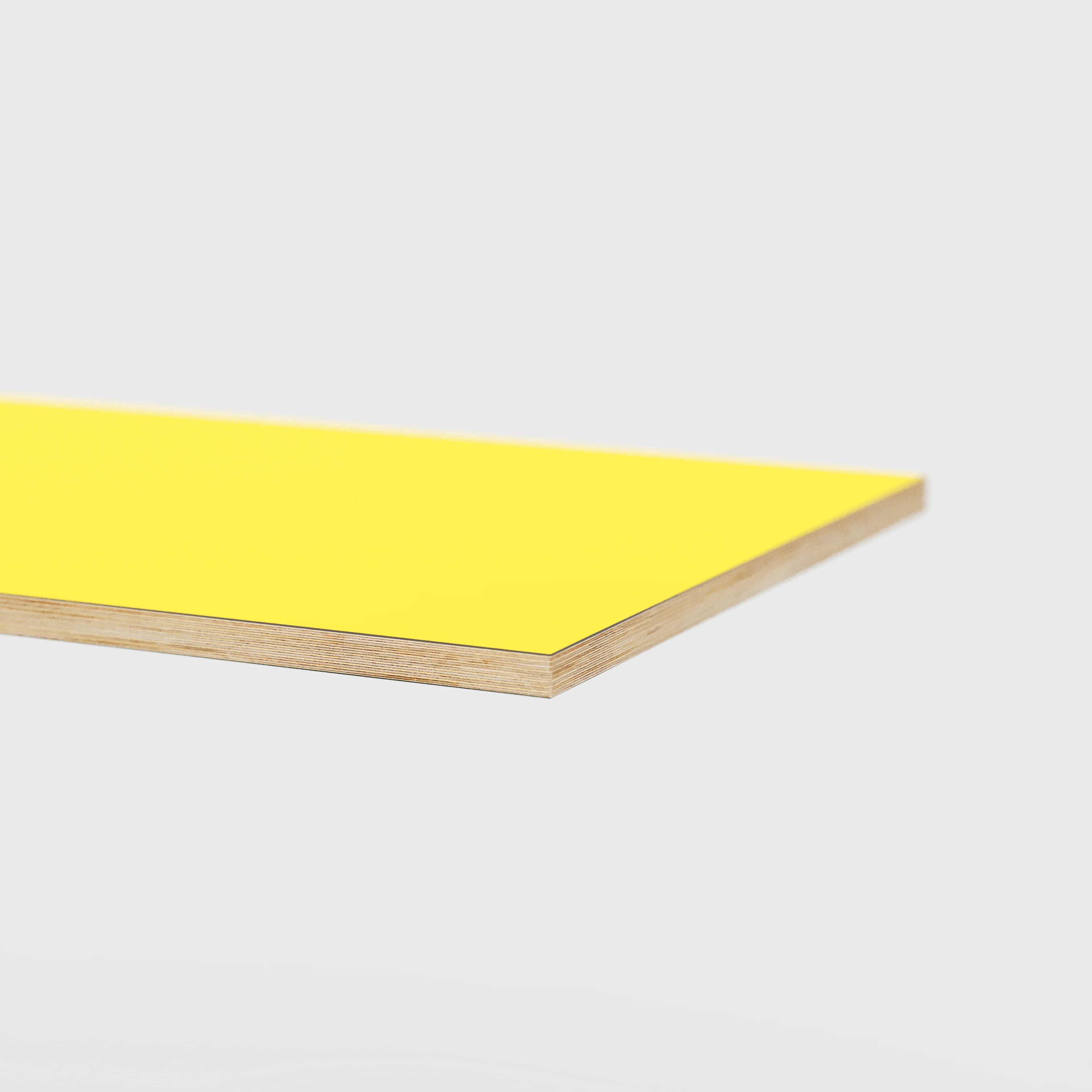 Plywood Tabletop - Formica Chrome Yellow - 1600(w) x 800(d) - Image 3